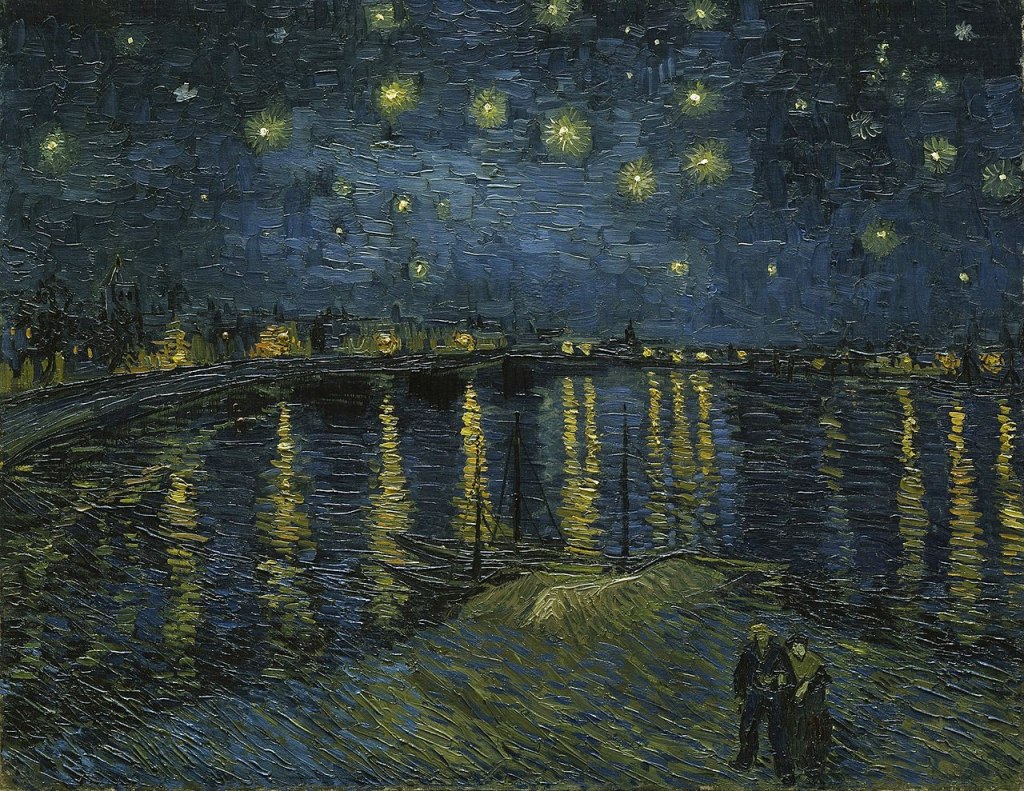 Starry Night over the Rhone -Van Gogh